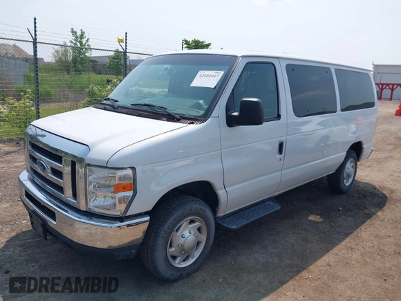 2012 Ford Econoline Passenger XL with VIN 1FBNE3BL9CDA32236, listed as a IAAI auction lot 42484447 with 146,983 mi miles and . Bid and sale history available at DreamBid. Image 2.