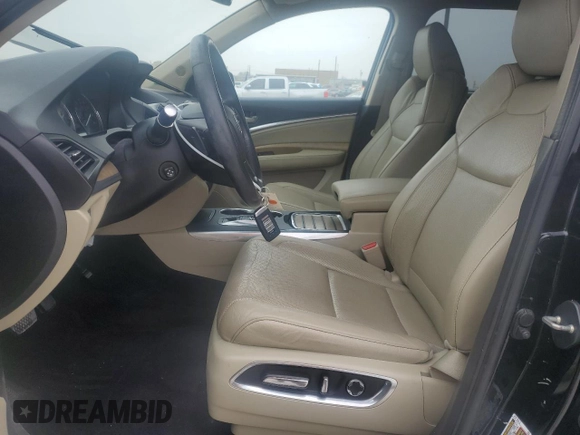 2020 Acura MDX w/Technology Pkg with VIN 5J8YD4H50LL009560, listed as a Copart auction lot 43223575 with 36,447 mi miles and Salvage Title. Bid and sale history available at carsss.com. Image 7.