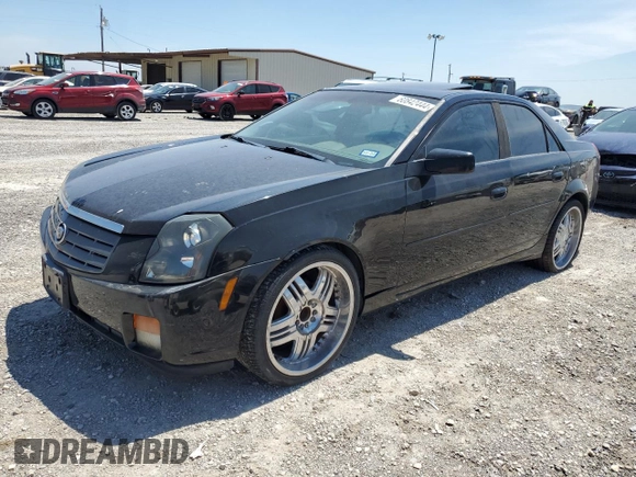 2003 Cadillac CTS with VIN 1G6DM57N830128126, listed as a Copart auction lot 60842444 with 0 mi miles and Clean Title. Bid and sale history available at carsss.com. Image 1.