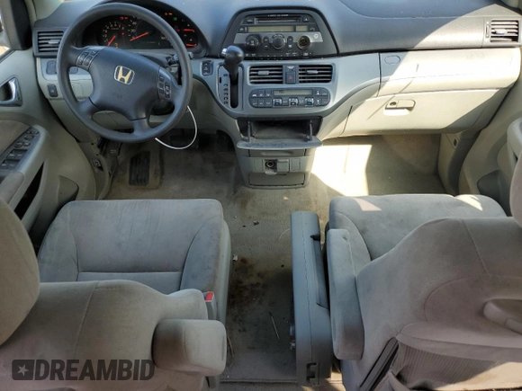 2005 Honda Odyssey EX with VIN 5FNRL38405B409311, listed as a Copart auction lot 55658634 with 189,322 mi miles and Clean Title. Bid and sale history available at carsss.com. Image 8.
