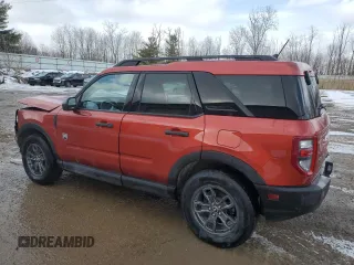 2023 Ford Bronco Sport Big Bend z VIN 3FMCR9B61PRD34066, wystawiony jako Copart lot #44904755 z przebiegiem 21 877 mil mil oraz Szkoda całkowita • Salvage title. Historia ofert i sprzedaży dostępna na DreamBid. Obrazek 2.