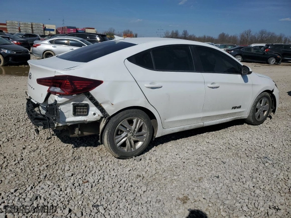2019 Hyundai Elantra SEL with VIN 5NPD84LF6KH469908, listed as a Copart auction lot 49059455 with 109,200 mi miles and Salvage Title. Bid and sale history available at carsss.com. Image 3.