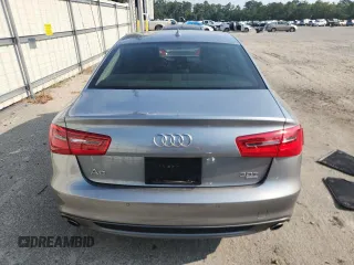 2013 Audi A6 Prestige with VIN WAUHGAFCXDN039478, listed as a Copart auction lot 63867145 with 180,453 mi miles and Salvage title. Bid and sale history available at DreamBid. Image 6.