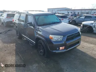 2013 Toyota 4Runner SR5 with VIN JTEBU5JR5D5142839, listed as a IAAI auction lot 41857048 with 182,668 mi miles and . Bid and sale history available at DreamBid. Image 1.
