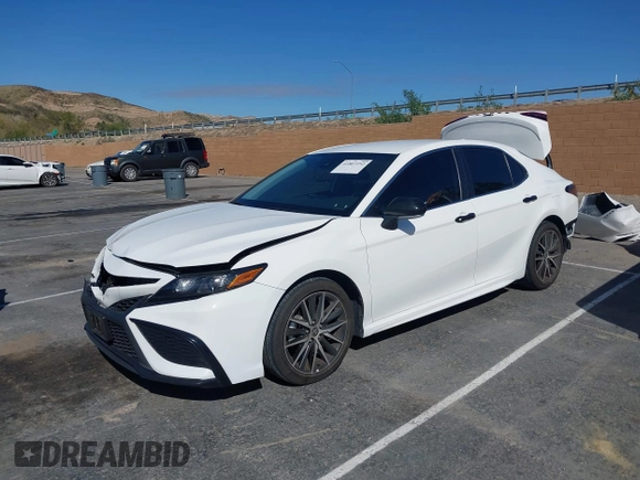 2023 Toyota Camry SE with VIN 4T1G11AK9PU151144, listed as a IAAI auction lot 41807252 with 26,666 mi miles. Bid and sale history available at carsss.com. Image 17.