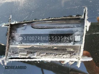 2020 Toyota Highlander Limited with VIN 5TDDZRBH2LS035946, listed as a Copart auction lot 57415655 with 47,018 mi miles and Salvage title. Bid and sale history available at DreamBid. Image 13.