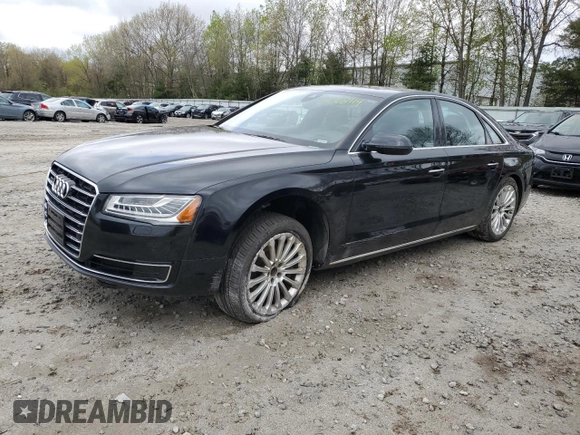 2015 Audi A8 с VIN WAUJGAFD2FN011963, выставлен на аукционе Copart как лот 53568114 с пробегом 95 806 миль миль и Чистый • Clean title. История ставок и продаж доступна на DreamBid. Изображение 1.