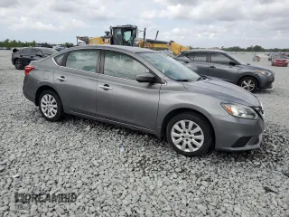 2016 Nissan Sentra S with VIN 3N1AB7AP1GY317937, listed as a Copart auction lot 51694345 with 127,731 mi miles and Salvage Title. Bid and sale history available at carsss.com. Image 4.