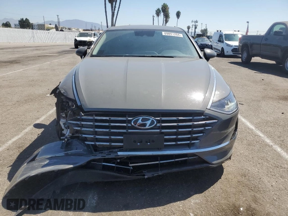 2020 Hyundai Sonata Hybrid Ultimate with VIN KMHL34JJ6LA012084, listed as a Copart auction lot 69891204 with 118,093 mi miles and Salvage Title. Bid and sale history available at carsss.com. Image 5.