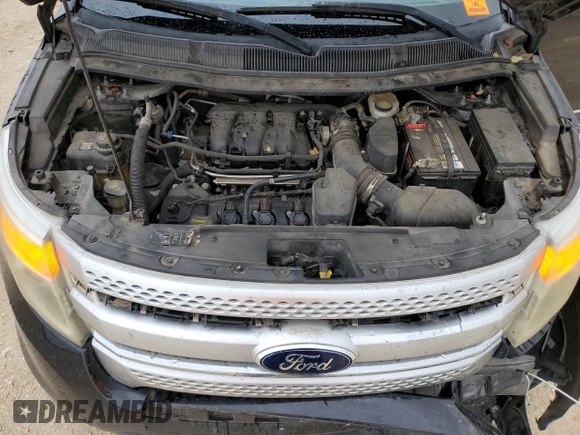 2013 Ford Explorer XLT with VIN 1FM5K7D80DGA07676, listed as a Copart auction lot 54418285 with 169,859 mi miles and Salvage Title. Bid and sale history available at DreamBid. Image 12.
