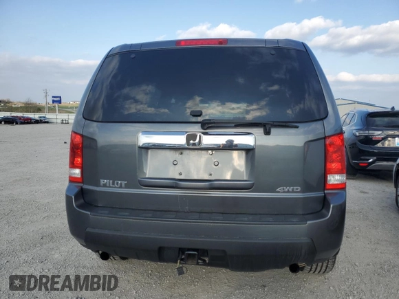 2011 Honda Pilot LX with VIN 5FNYF4H23BB094345, listed as a Copart auction lot 52860325 with 152,383 mi miles and Salvage Title. Bid and sale history available at DreamBid. Image 6.