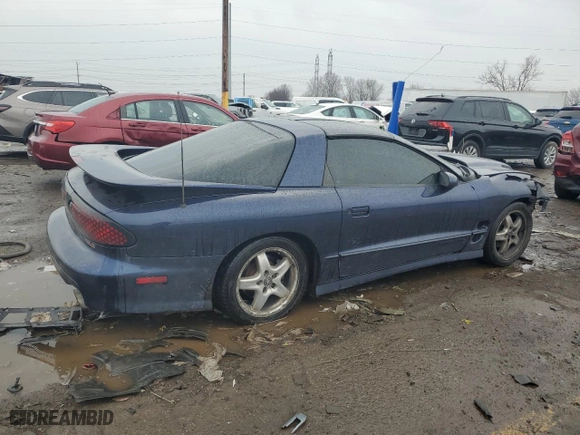2002 Pontiac Firebird Formula with VIN 2G2FV22G222152174, listed as a Copart auction lot 51219305 with 104,117 mi miles and Non Repairable. Bid and sale history available at carsss.com. Image 3.