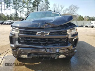 2023 Chevrolet Silverado 1500 RST with VIN 1GCUDEE8XPZ126146, listed as a Copart auction lot 46550535 with 46,492 mi miles and Salvage Title. Bid and sale history available at DreamBid. Image 5.