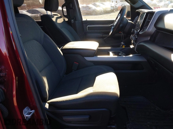 2019 Ram 1500 Big Horn/Lone Star with VIN 1C6SRFFT2KN647936, listed as a IAAI auction lot 41294403 with 123,834 mi miles. Bid and sale history available at carsss.com. Image 5.