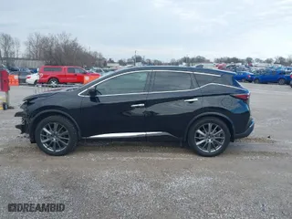 2021 Nissan Murano SV with VIN 5N1AZ2BJ8MC105459, listed as a IAAI auction lot 41591478 with 114,295 mi miles. Bid and sale history available at carsss.com. Image 15.