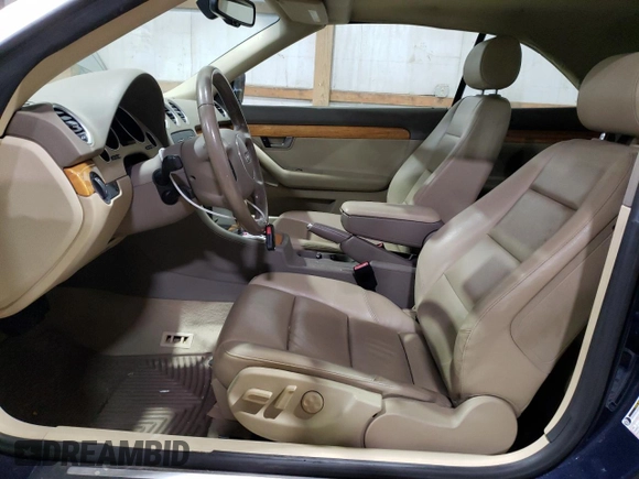 2006 Audi A4 1.8T with VIN WAUAC48H06K011832, listed as a Copart auction lot 83828864 with 76,633 mi miles and Clean Title. Bid and sale history available at carsss.com. Image 7.
