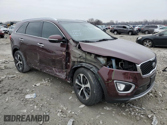 2018 Kia Sorento EX with VIN 5XYPH4A53JG410568, listed as a Copart auction lot 86511194 with 62,750 mi miles and Salvage Title. Bid and sale history available at DreamBid. Image 4.