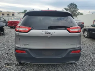 2016 Jeep Cherokee Limited with VIN 1C4PJMDB8GW248874, listed as a Copart auction lot 63388455 with 132,535 mi miles and Salvage title. Bid and sale history available at DreamBid. Image 6.