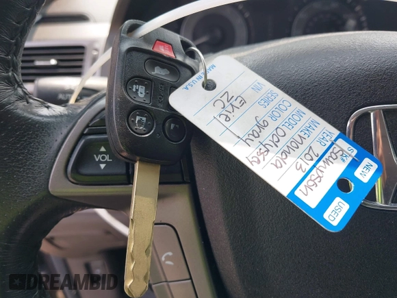 2013 Honda Odyssey EX-L с VIN 5FNRL5H63DB019055, выставлен на аукционе IAAI как лот 42411027 с пробегом 169 636 миль миль и . История ставок и продаж доступна на DreamBid. Изображение 11.