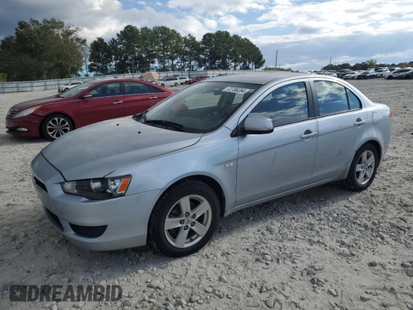 2008 Mitsubishi Lancer DE with VIN JA3AU26U38U004223, listed as a Copart auction lot 72788284 with 126,109 mi miles and Salvage Title. Bid and sale history available at carsss.com. Image 1.