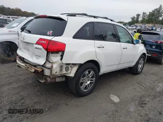 2009 Acura MDX with VIN 2HNYD28219H518971, listed as a IAAI auction lot 40872524 with 205,016 mi miles. Bid and sale history available at carsss.com. Image 4.