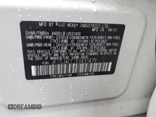 2014 Subaru Forester 2.5i Premium with VIN JF2SJACC2EG433479, listed as a Copart auction lot 49597585 with 258,165 mi miles and Clean Title. Bid and sale history available at carsss.com. Image 13.