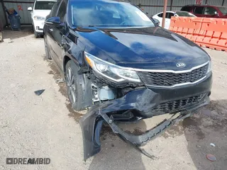 2019 Kia Optima S with VIN 5XXGT4L32KG354994, listed as a IAAI auction lot 41835258 with 99,301 mi miles. Bid and sale history available at carsss.com. Image 6.
