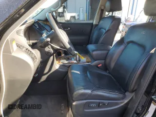 2012 Infiniti QX56 8-passenger with VIN JN8AZ2NC7C9316699, listed as a Copart auction lot 74810114 with 188,879 mi miles and Salvage Title. Bid and sale history available at carsss.com. Image 7.