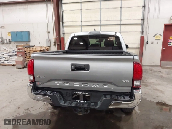 2023 Toyota Tacoma SR with VIN 3TMCZ5AN9PM604793, listed as a IAAI auction lot 42251347 with 39,741 mi miles and . Bid and sale history available at DreamBid. Image 17.