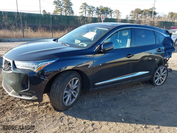 2024 Acura RDX w/Technology Package with VIN 5J8TC2H54RL004968, listed as a IAAI auction lot 41588702 with 15,855 mi miles. Bid and sale history available at carsss.com. Image 18.