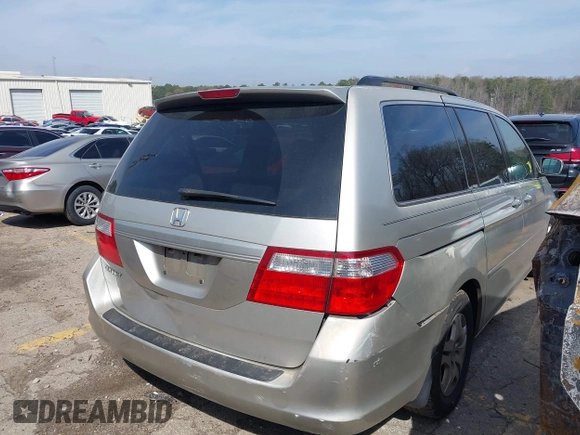 2006 Honda Odyssey EX z VIN 5FNRL38456B400315, wystawiony jako IAAI lot #41803520 z przebiegiem 191 851 mil mil oraz . Historia ofert i sprzedaży dostępna na DreamBid. Obrazek 4.