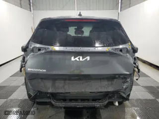 2025 Kia Sportage LX with VIN KNDPU3DF7S7350741, listed as a Copart auction lot 48352445 with 8,181 mi miles and Clean Title. Bid and sale history available at carsss.com. Image 6.