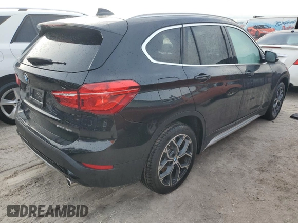 2022 BMW X1 sDrive28i with VIN WBXJG7C00N5V11452, listed as a Copart auction lot 76999614 with 0 mi miles and Non Repairable. Bid and sale history available at carsss.com. Image 3.