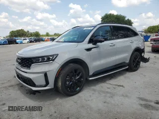 2022 Kia Sorento SX Prestige z VIN 5XYRK4LF5NG149157, wystawiony jako Copart lot #56283745 z przebiegiem 44 643 mil mil oraz Szkoda całkowita • Salvage title. Historia ofert i sprzedaży dostępna na DreamBid. Obrazek 1.