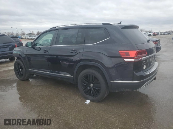 2019 Volkswagen Atlas SEL z VIN 1V2ER2CA7KC555023, wystawiony jako Copart lot #47559955 z przebiegiem 36 061 mil mil oraz Szkoda całkowita • Salvage title. Historia ofert i sprzedaży dostępna na DreamBid. Obrazek 2.