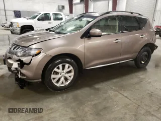 2014 Nissan Murano S with VIN JN8AZ1MW1EW525933, listed as a Copart auction lot 47360235 with 60,833 mi miles and Salvage Title. Bid and sale history available at carsss.com. Image 1.
