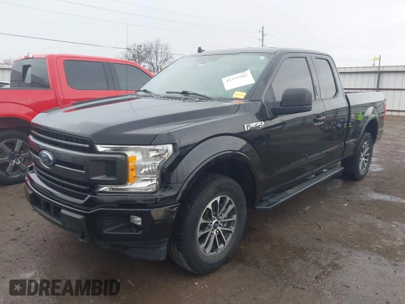 2020 Ford F-150 XL with VIN 1FTEX1EP7LKD88544, listed as a IAAI auction lot 41319182 with 63,357 mi miles. Bid and sale history available at carsss.com. Image 17.