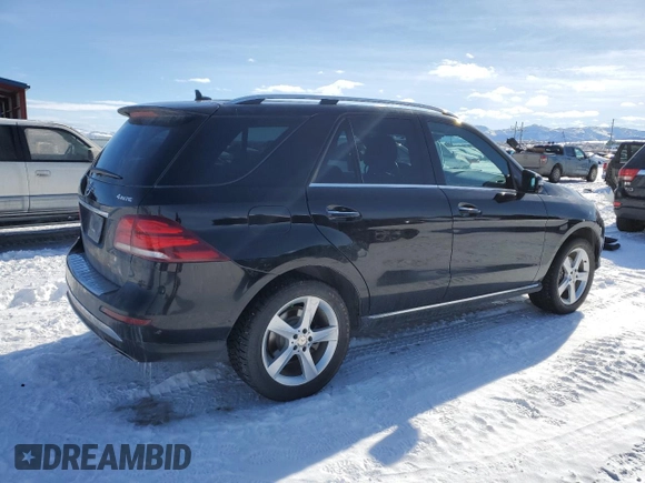 2016 Mercedes-Benz GLE 350 with VIN 4JGDA5HB8GA743832, listed as a Copart auction lot 89203865 with 113,781 mi miles and Salvage title. Bid and sale history available at DreamBid. Image 3.