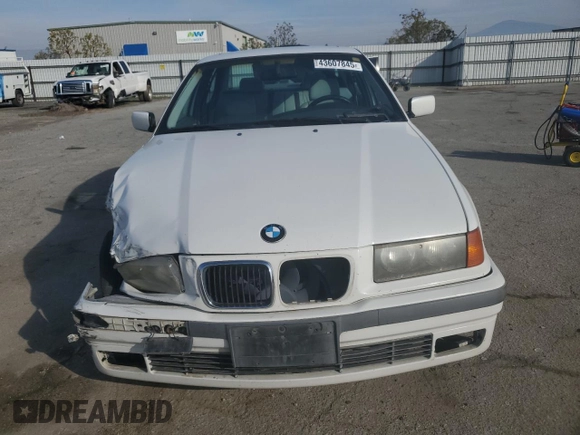 1998 BMW 3 Series 328iA with VIN WBACD4324WAV61646, listed as a Copart auction lot 43607845 with 253,609 mi miles and Salvage Title. Bid and sale history available at carsss.com. Image 5.