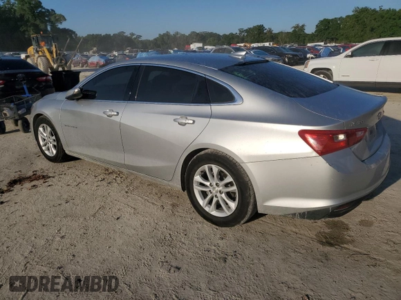 2018 Chevrolet Malibu LT with VIN 1G1ZD5ST6JF185355, listed as a Copart auction lot 52576155 with 81,979 mi miles and Salvage Title. Bid and sale history available at DreamBid. Image 2.