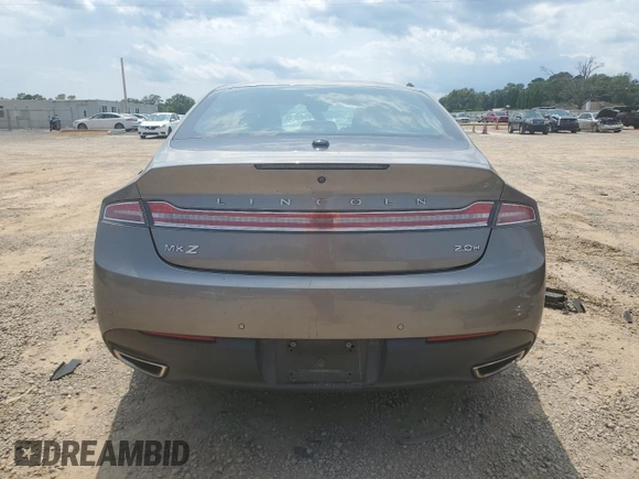 2015 Lincoln MKZ Hybrid with VIN 3LN6L2LU3FR608367, listed as a Copart auction lot 58945505 with 131,829 mi miles and Salvage title. Bid and sale history available at DreamBid. Image 6.