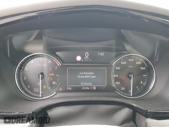 2020 Cadillac XT5 Premium Luxury AWD with VIN 1GYKNDRS6LZ121017, listed as a Copart auction lot 42647785 with 81,296 mi miles and Salvage Title. Bid and sale history available at DreamBid. Image 9.