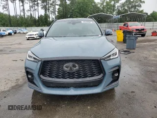 2024 Infiniti QX50 Sport with VIN 3PCAJ5FA0RF102170, listed as a Copart auction lot 58338065 with 10,871 mi miles and Salvage title. Bid and sale history available at DreamBid. Image 5.