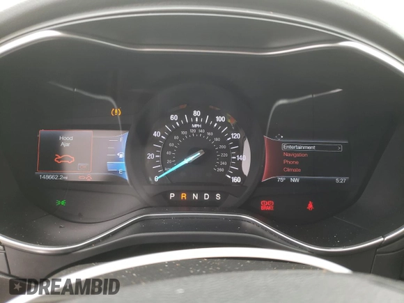 2016 Ford Fusion Titanium with VIN 3FA6P0K90GR110354, listed as a Copart auction lot 58849025 with 148,662 mi miles and Salvage title. Bid and sale history available at DreamBid. Image 9.