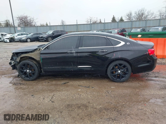 2017 Chevrolet Impala Premier with VIN 2G1145S3XH9161916, listed as a IAAI auction lot 41751333 with 134,272 mi miles and . Bid and sale history available at DreamBid. Image 15.
