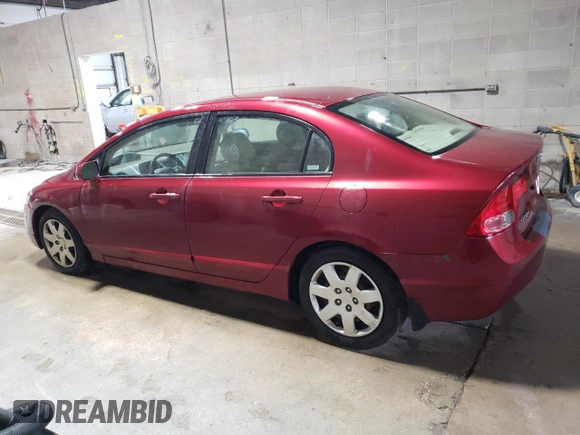 2008 Honda Civic LX z VIN 1HGFA16538L035336, wystawiony jako Copart lot #55792745 z przebiegiem 249 913 mil mil oraz Czysty tytuł • Clean title. Historia ofert i sprzedaży dostępna na DreamBid. Obrazek 2.