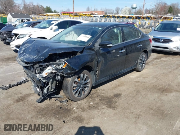 2019 Nissan Sentra SR with VIN 3N1AB7AP4KY443055, listed as a IAAI auction lot 41769268 with 61,990 mi miles and . Bid and sale history available at DreamBid. Image 2.