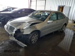 2003 Mercedes-Benz C 230/260/280/320 with VIN WDBRF64J93F383691, listed as a Copart auction lot 44383405 with 266,692 mi miles and Salvage Title. Bid and sale history available at DreamBid. Image 1.