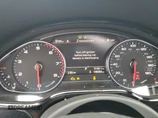 2017 Audi A8 Sport with VIN WAU43AFD4HN005979, listed as a Copart auction lot 48757375 with 148,350 mi miles and Salvage Title. Bid and sale history available at DreamBid. Image 9.
