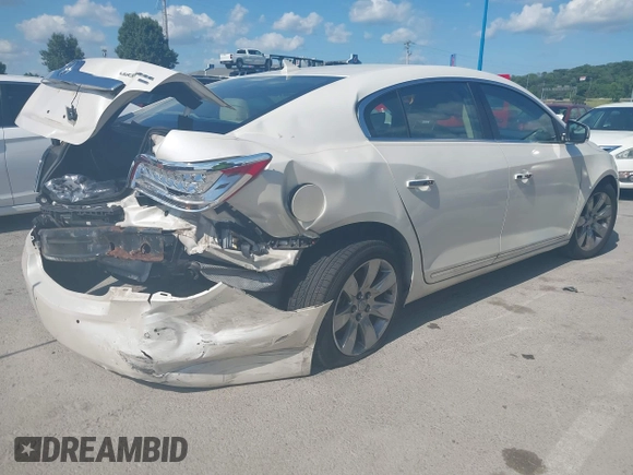 2010 Buick LaCrosse CXL with VIN 1G4GC5EGXAF228056, listed as a IAAI auction lot 42603639 with 125,448 mi miles and . Bid and sale history available at DreamBid. Image 4.